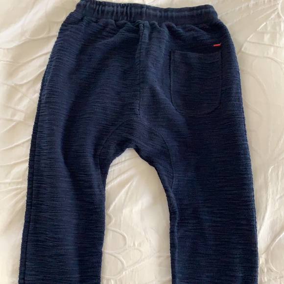 Navy Kids Sweatpants - Picture 3 of 5